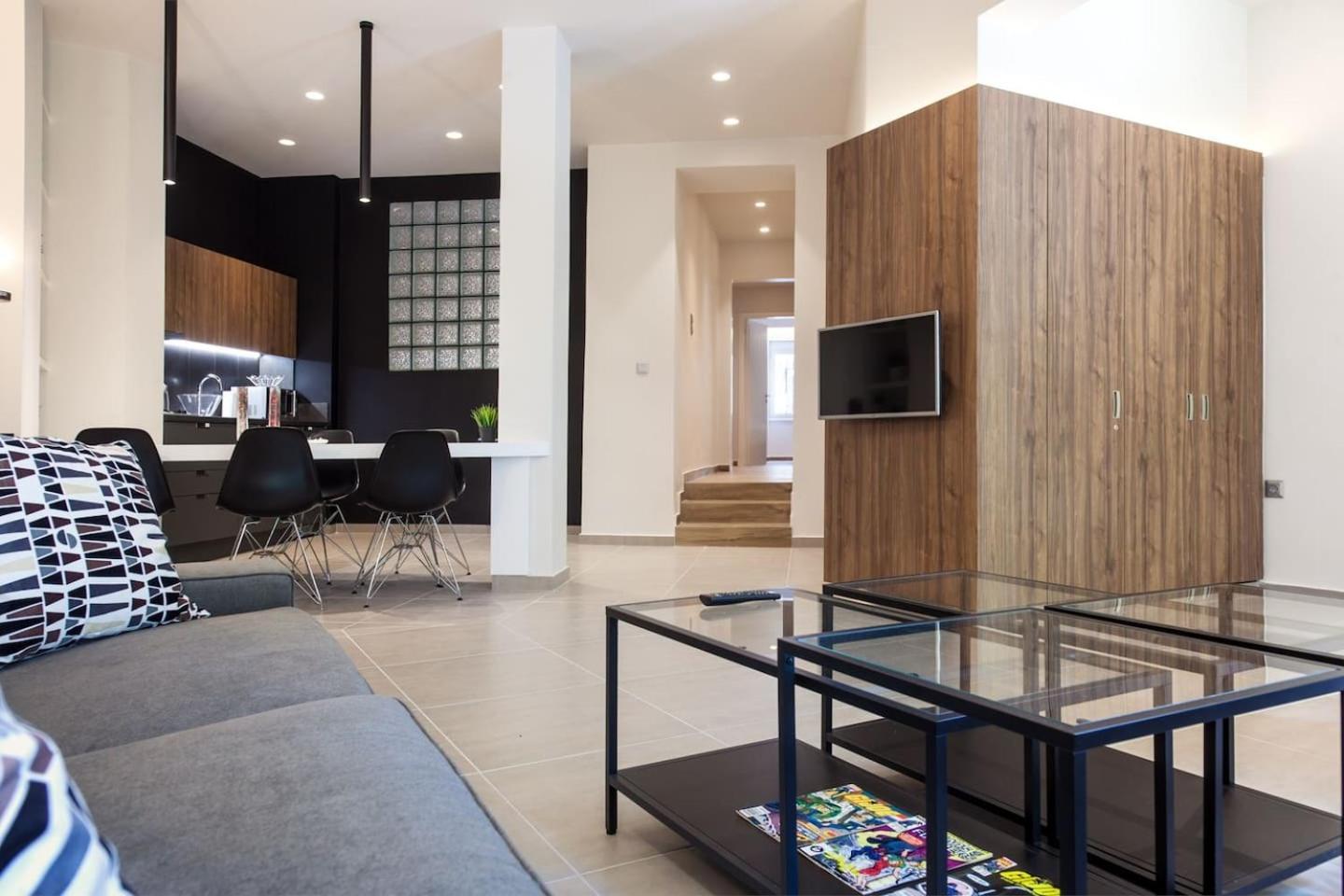 Toni'S Choice To Stay In Athens, 2Bd Modern House Exterior foto